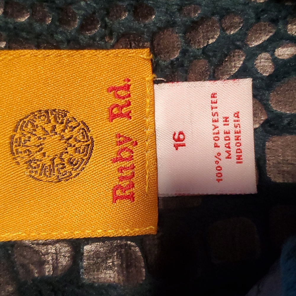 Ruby Road Jacket Green Size 16 - image 7